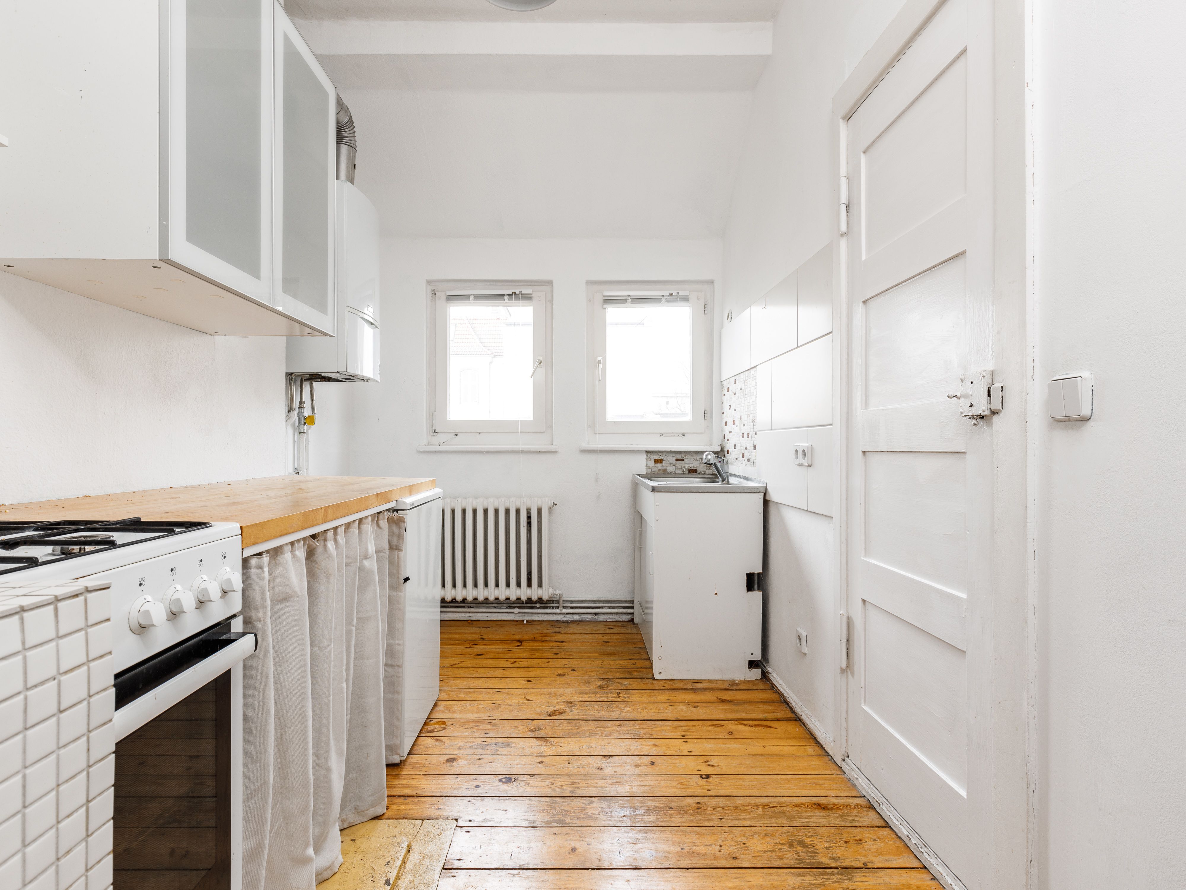 Separater Küchenbereich mit Gestaltungsmöglichkeiten 