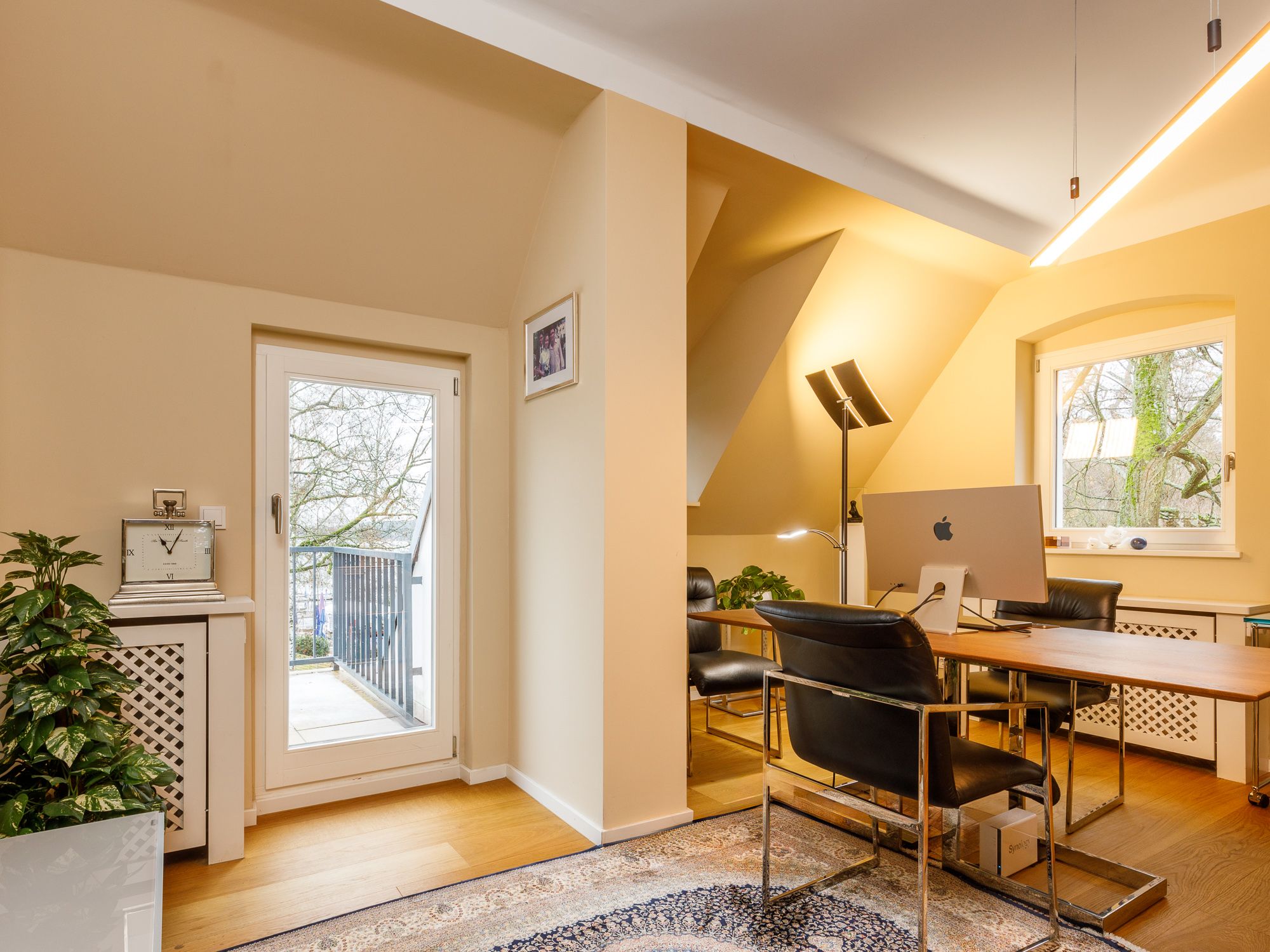 Arbeitsbereich mit Blick auf die Havel