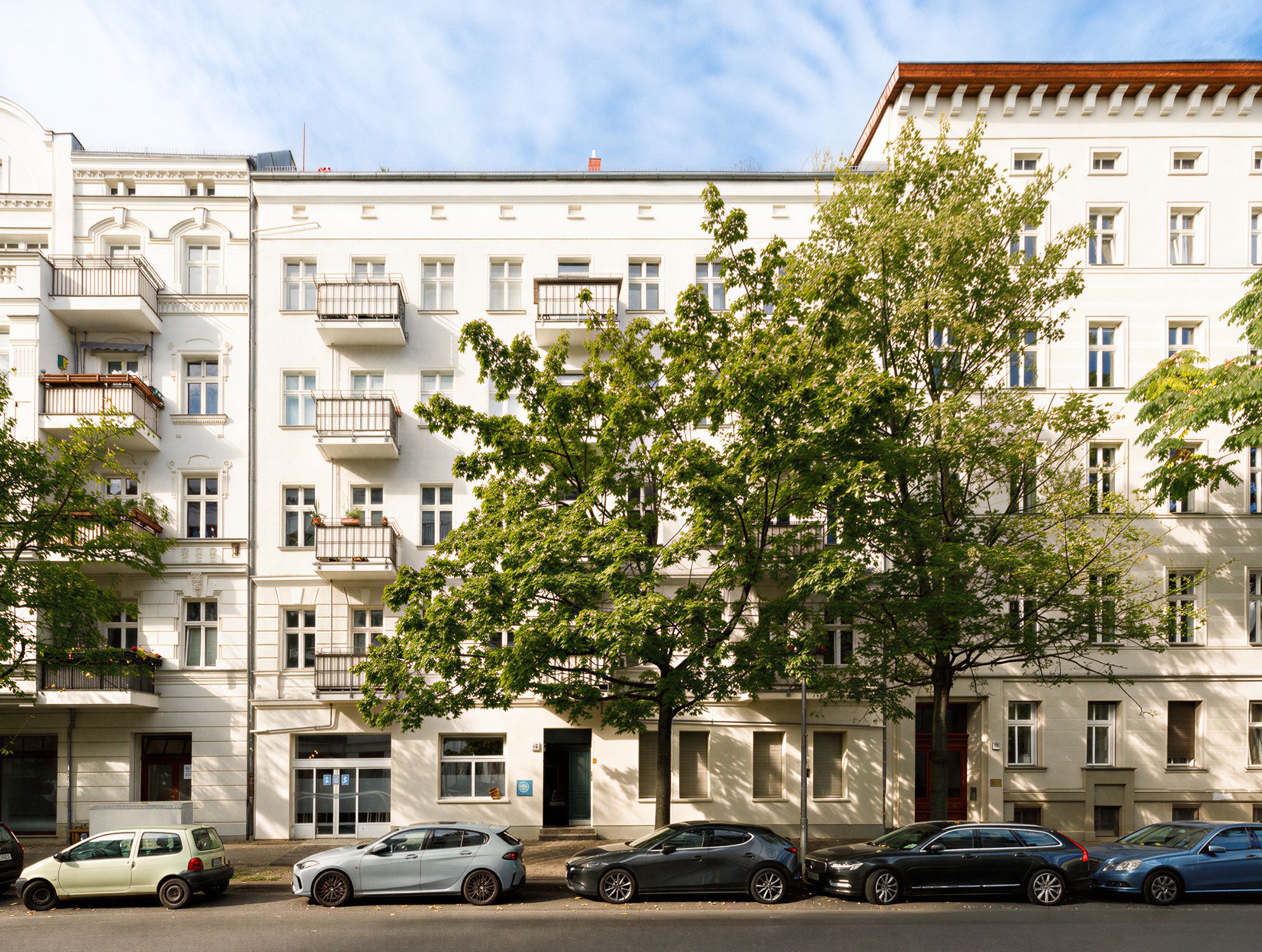 Well-maintained Art Nouveau building