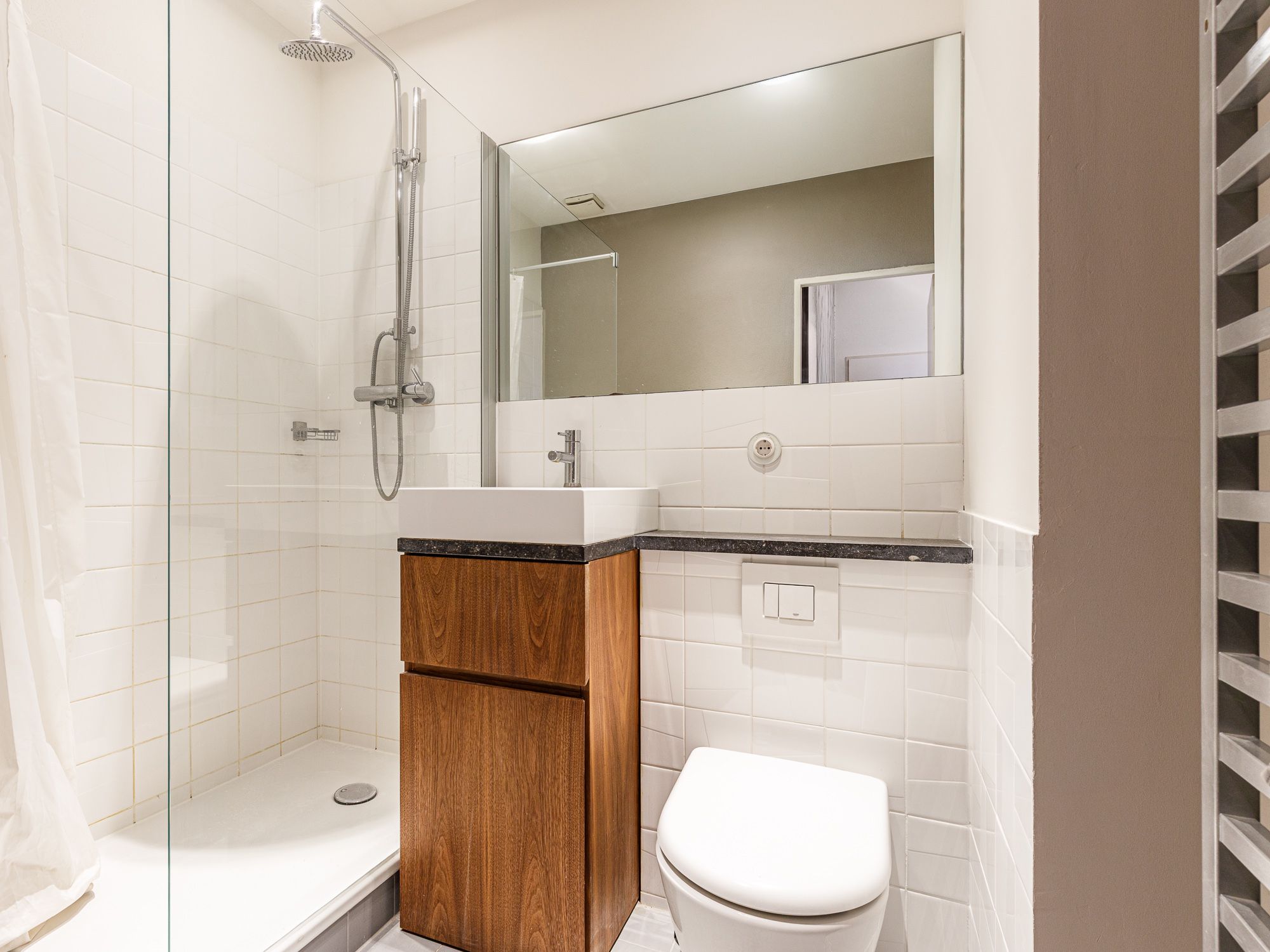 New bathroom with shower 