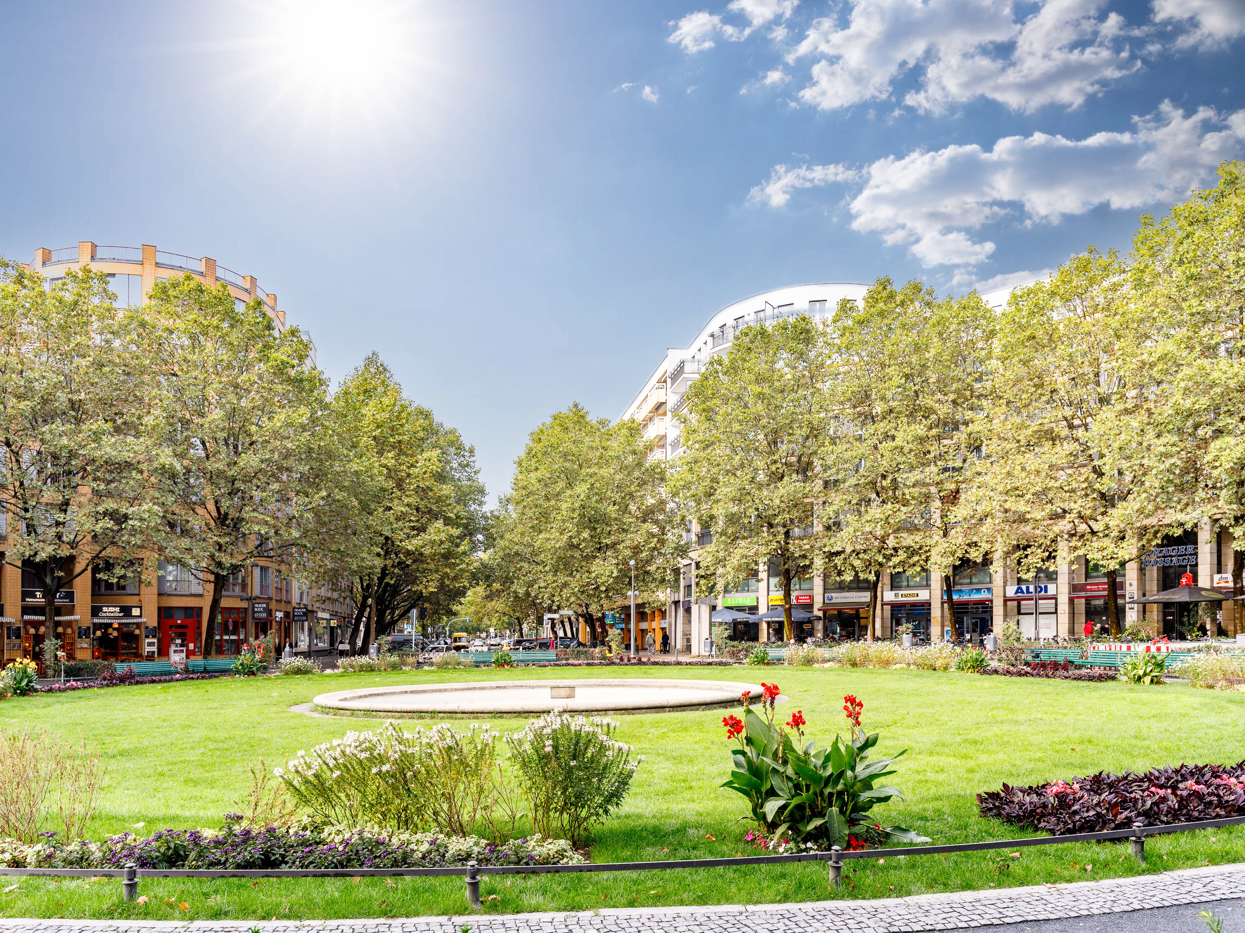 Ansicht der Nachbarschaft (Bayrischer Platz)