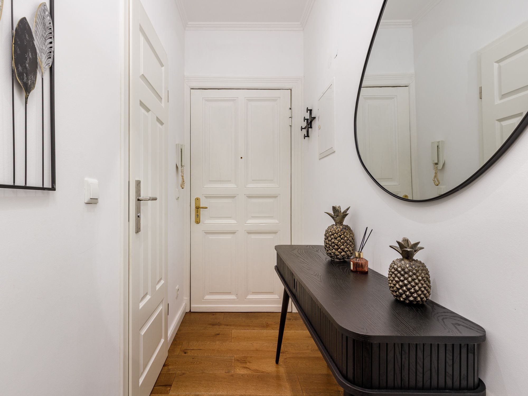 Eingangsbereich mit stilvoller Deko