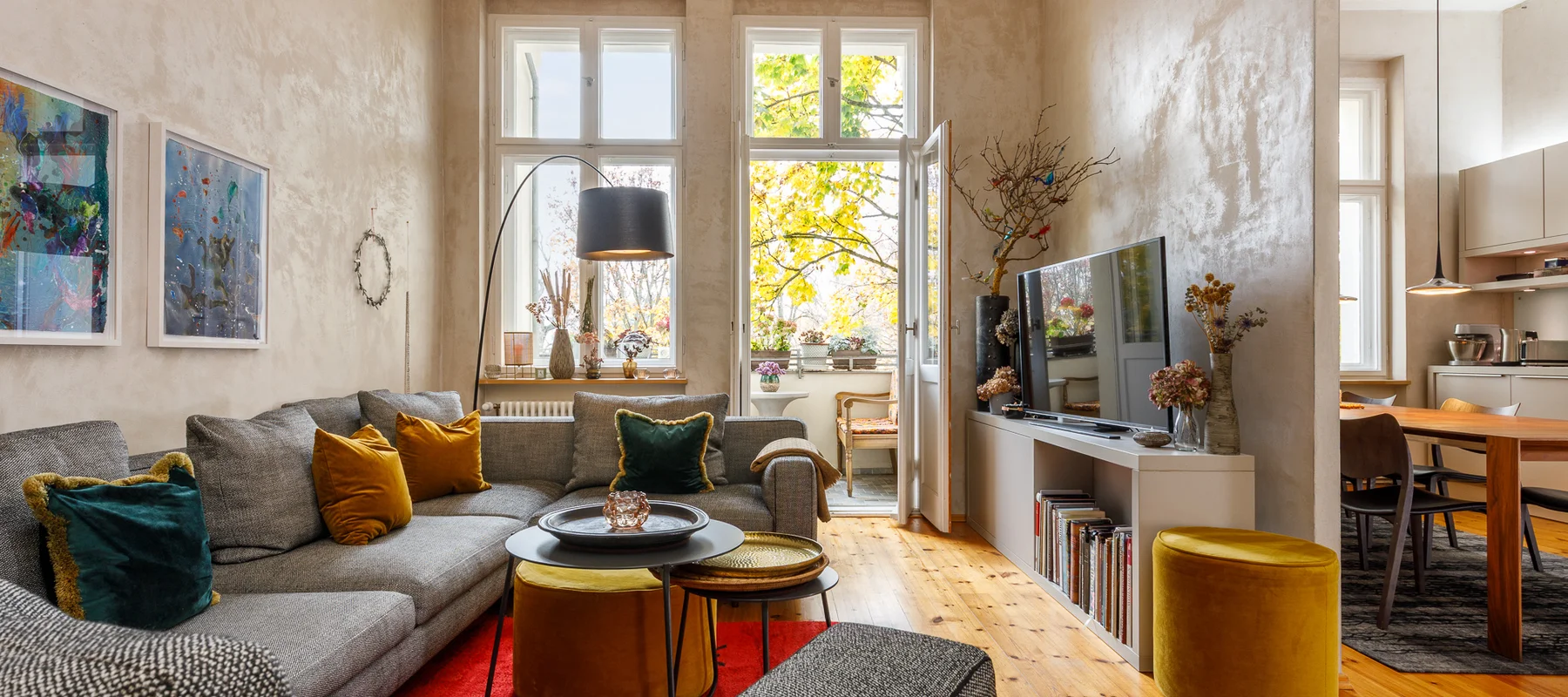 Stilvolle Altbauwohnung mit traumhaftem Spreeblick im beliebten Westfälischen Viertel