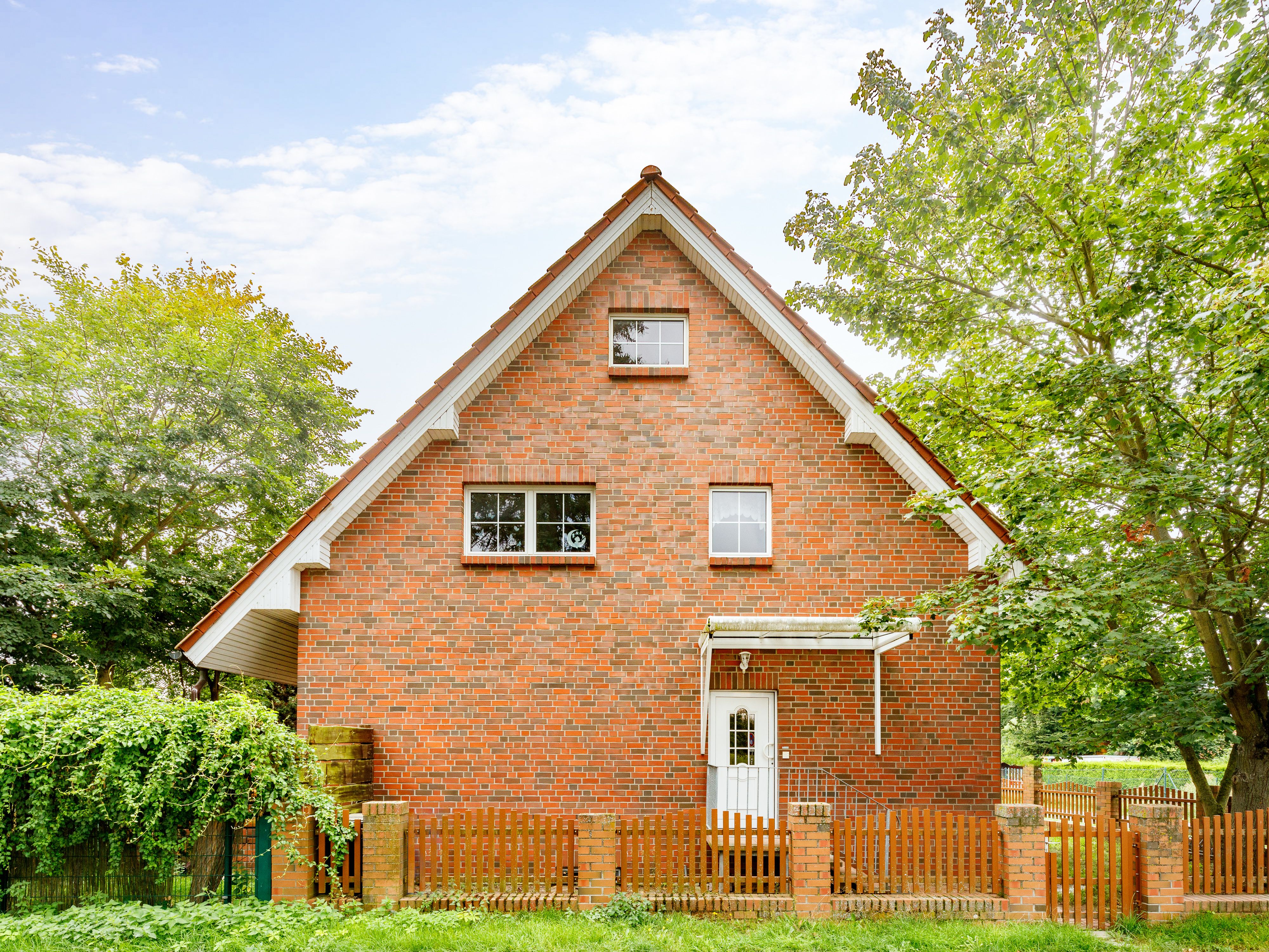 Außenansicht auf das Wohnhaus