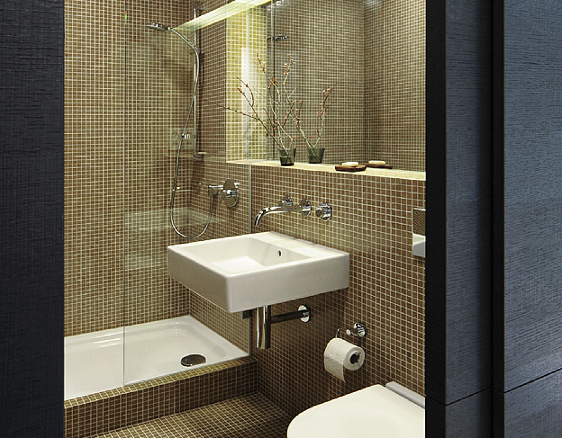 Duschbad mit walk-in Rainshower 