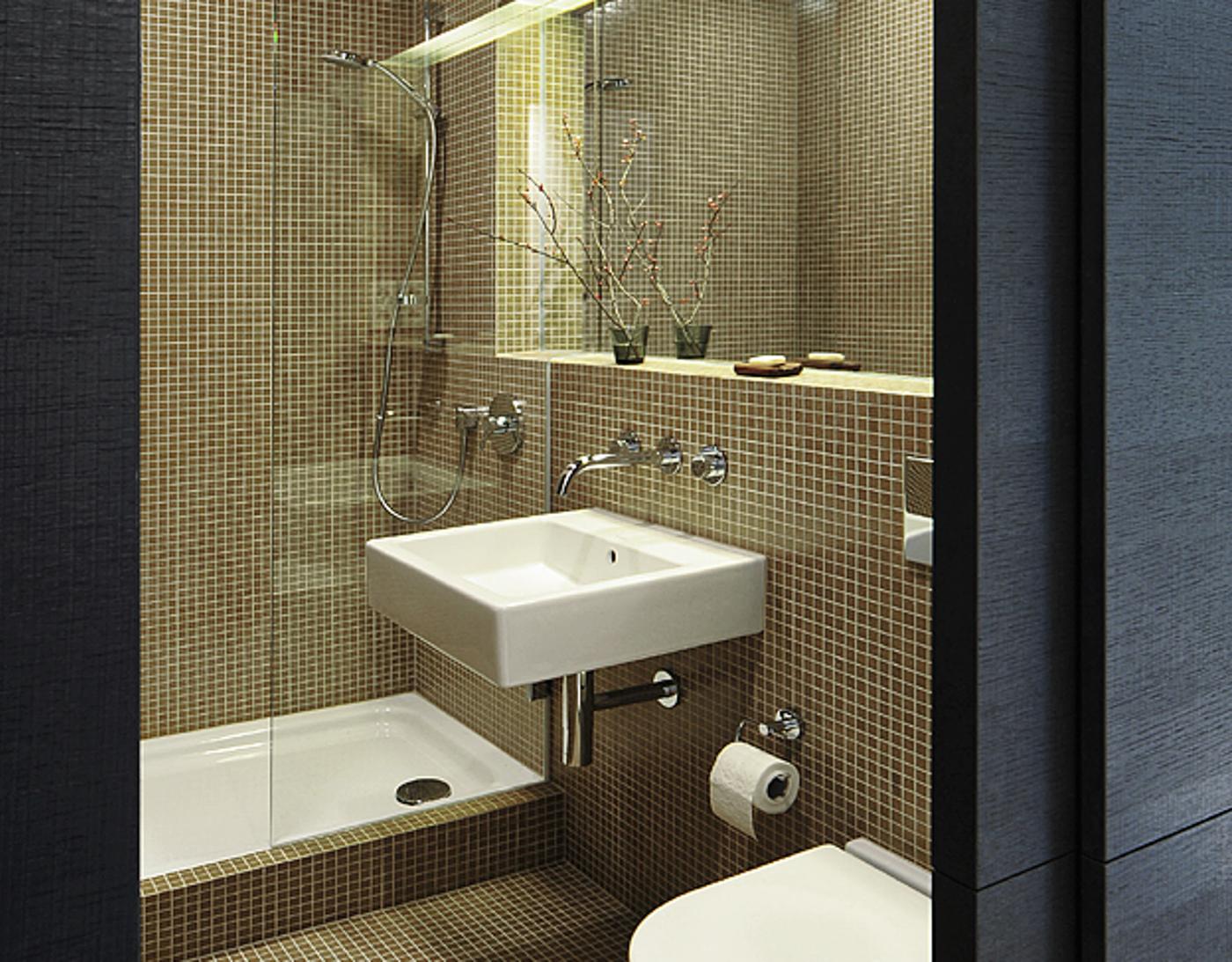 Duschbad mit walk-in Rainshower Duschbad mit walk-in Rainshower