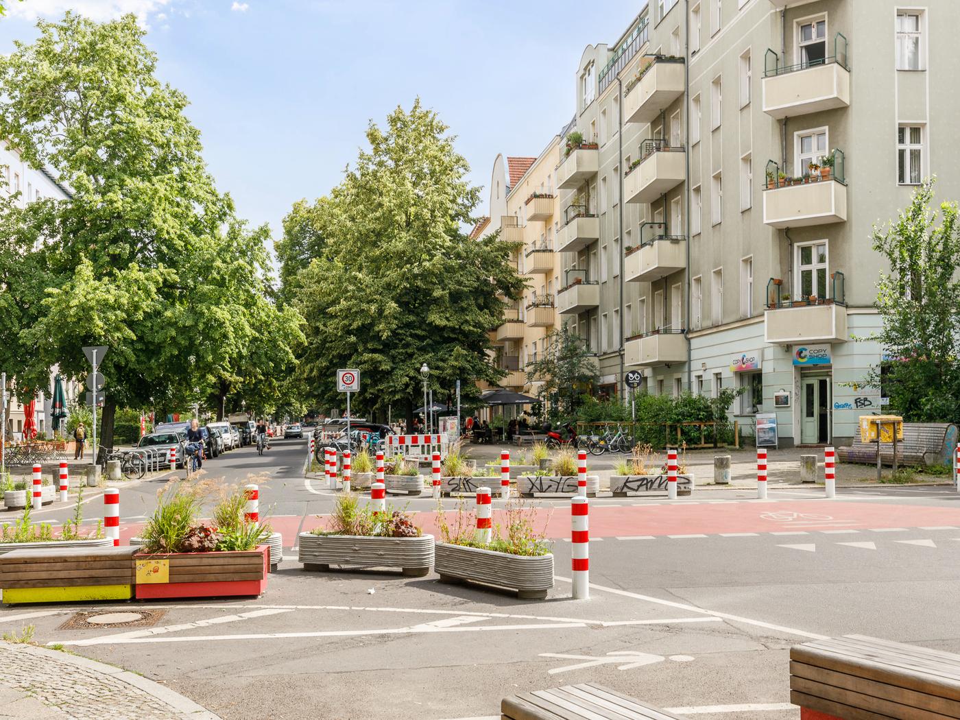 Ansicht der Nachbarschaft  Ansicht der Nachbarschaft