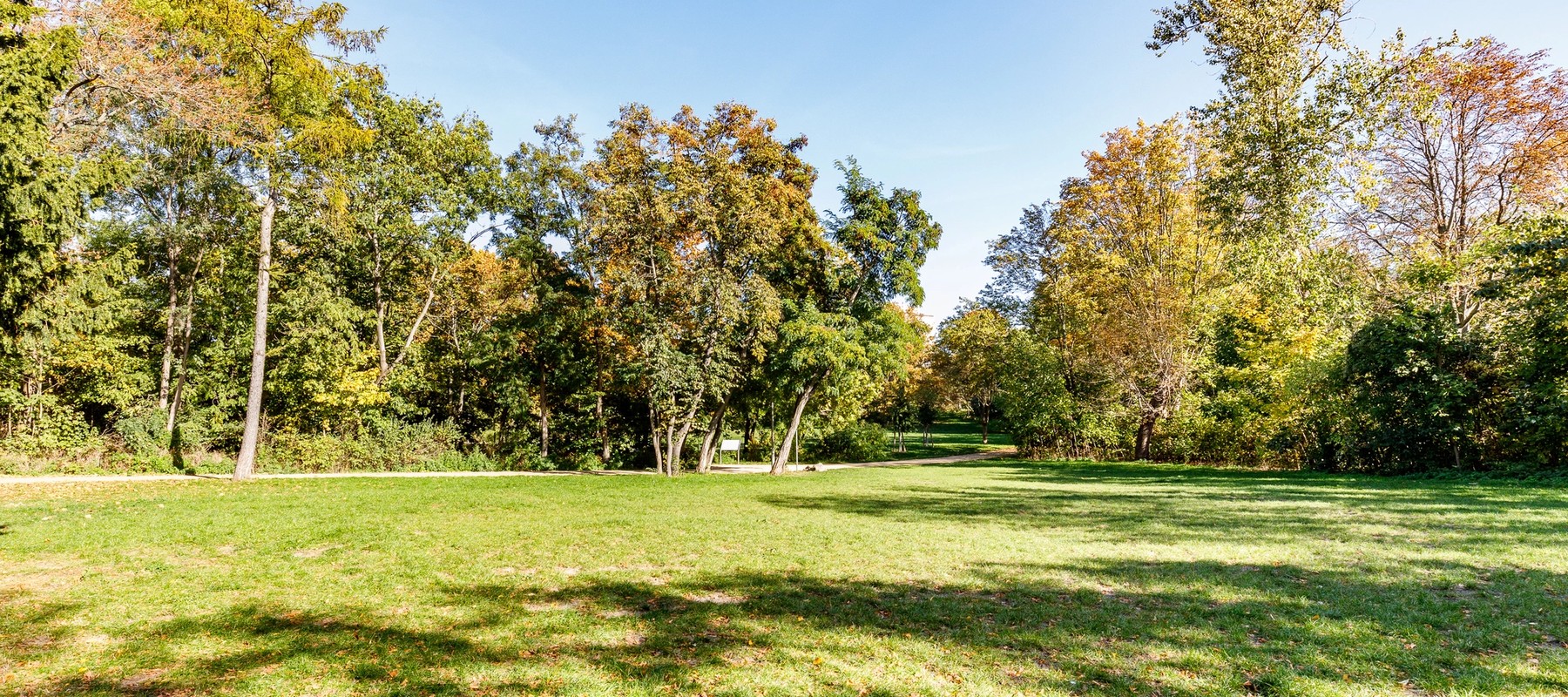 Eindruck vom nahegelegenen Anton-Saefkow-Park Eindruck vom nahegelegenen Anton-Saefkow-Park