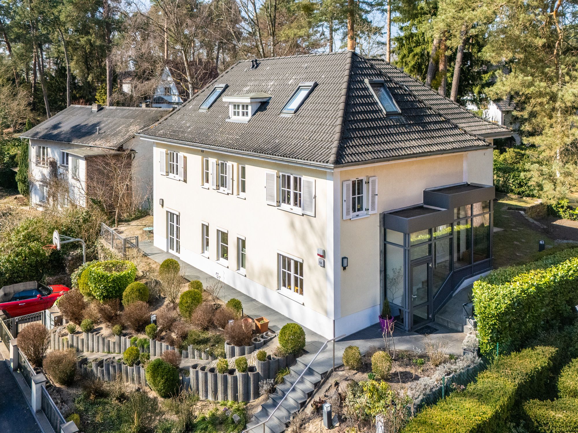 Impressive villa at Tegeler Forst