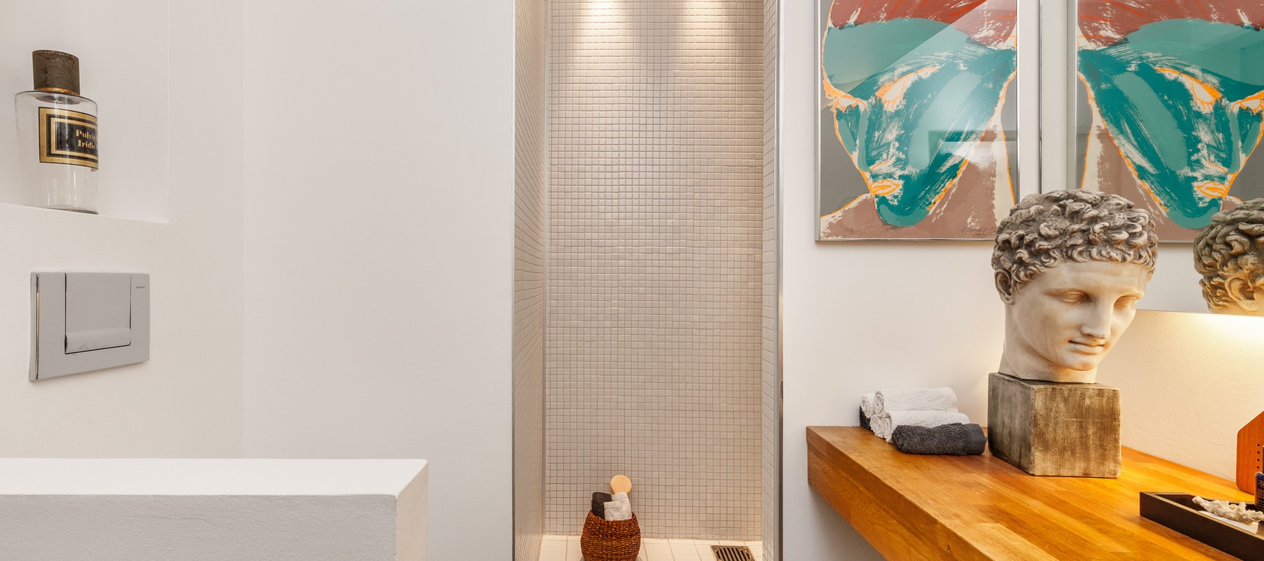 Hochwertiges Duschbad mit walk-in Rainshower Hochwertiges Duschbad mit walk-in Rainshower