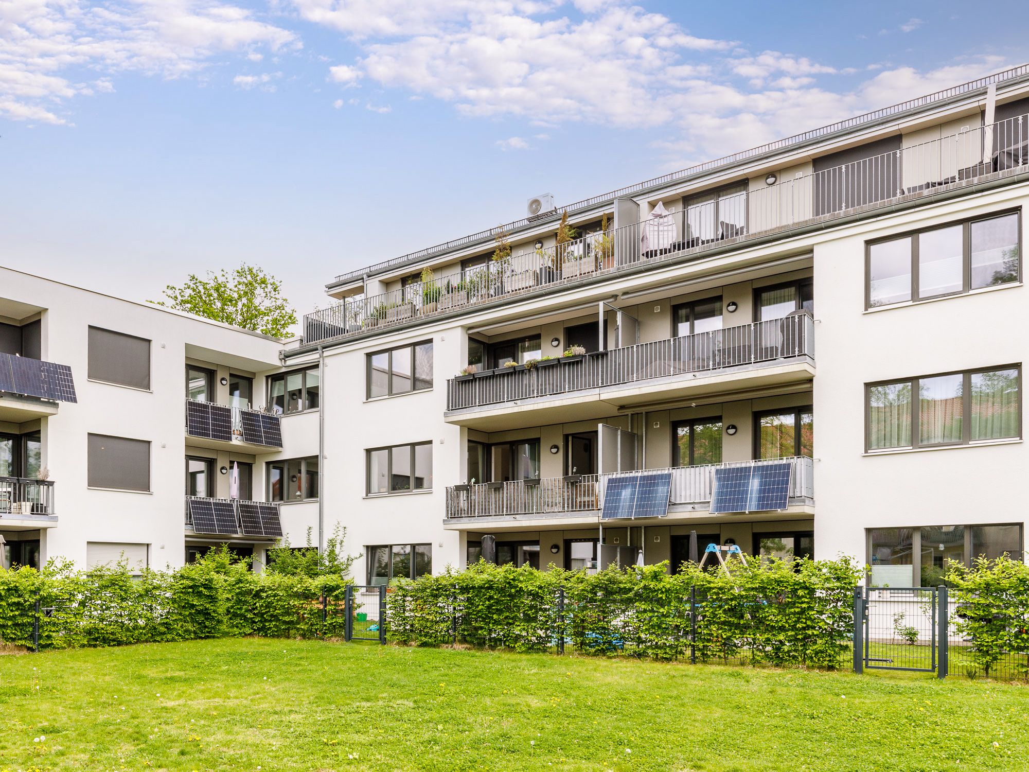 Ansicht vom Garten / Innenhof 