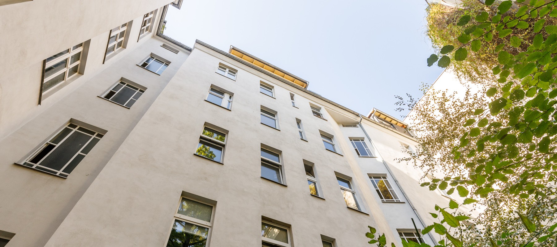 Fassaden-Ansicht der Rückseite Fassaden-Ansicht der Rückseite