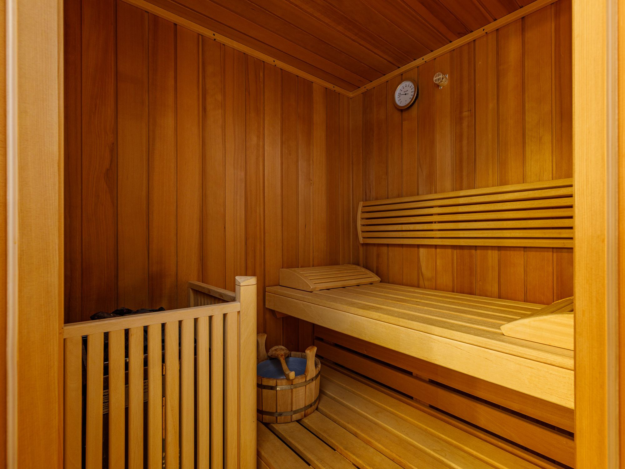 Finnische Dampfsauna 