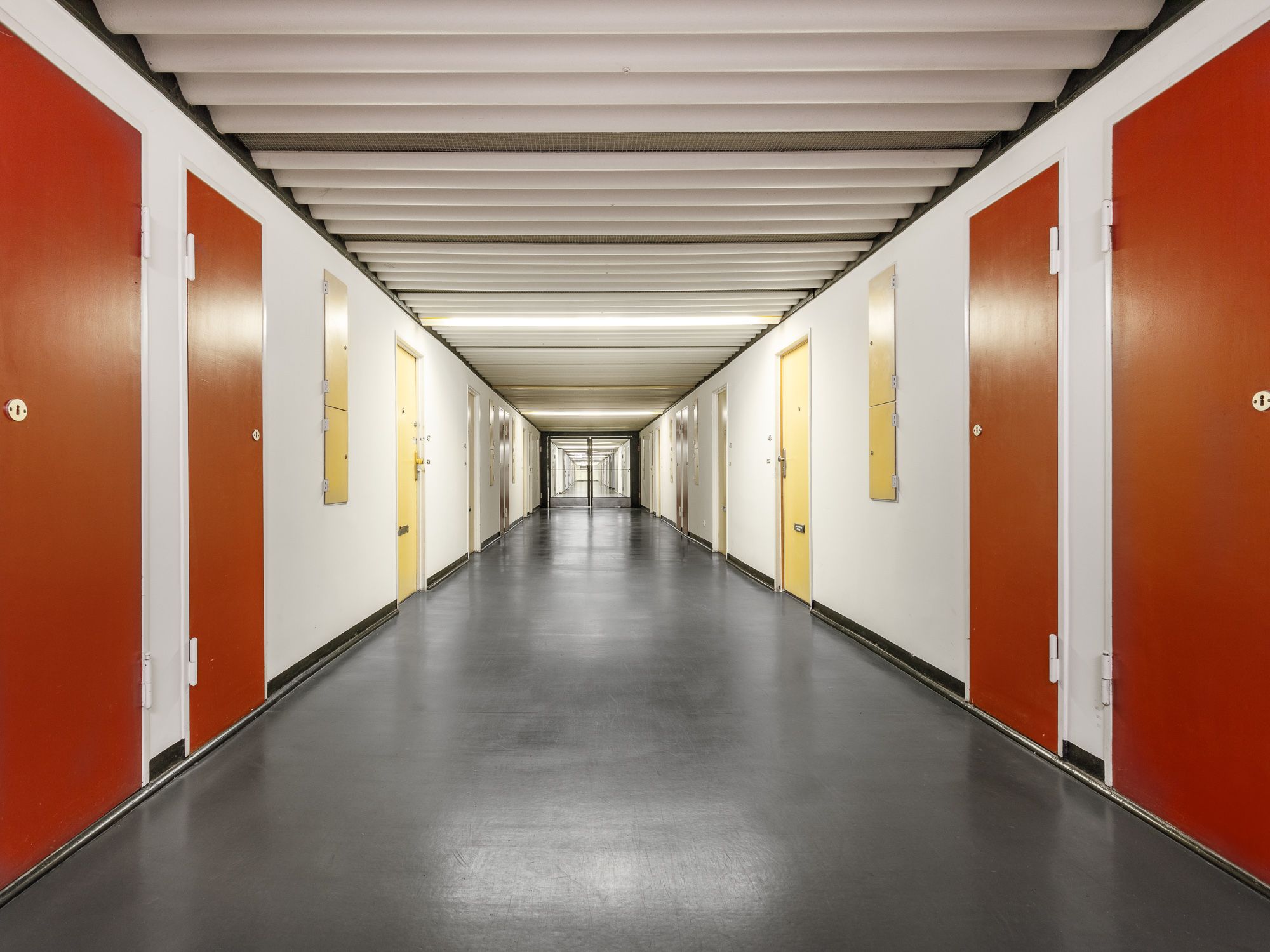 Ansicht der Etagenflure 