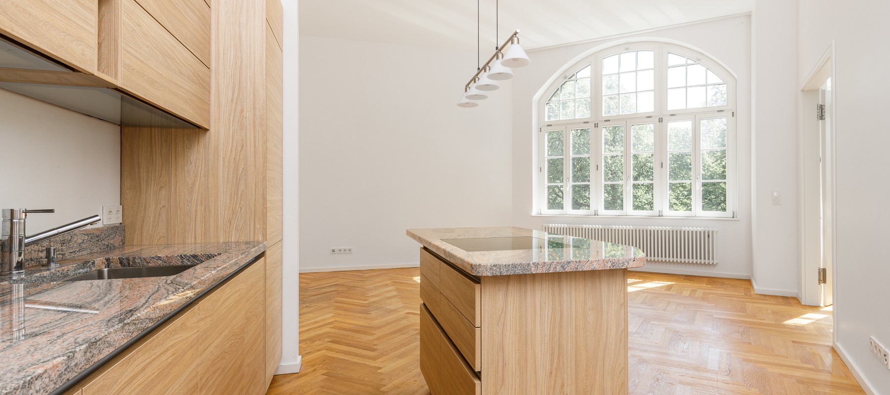 Modern kitchen with appliances Modern kitchen with appliances