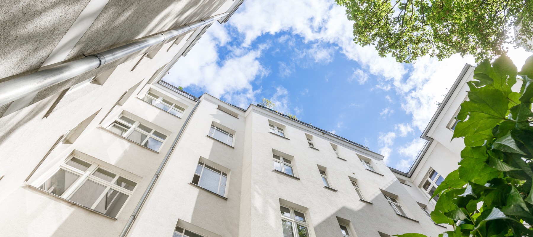Haus-Ansicht vom Innenhof Haus-Ansicht vom Innenhof