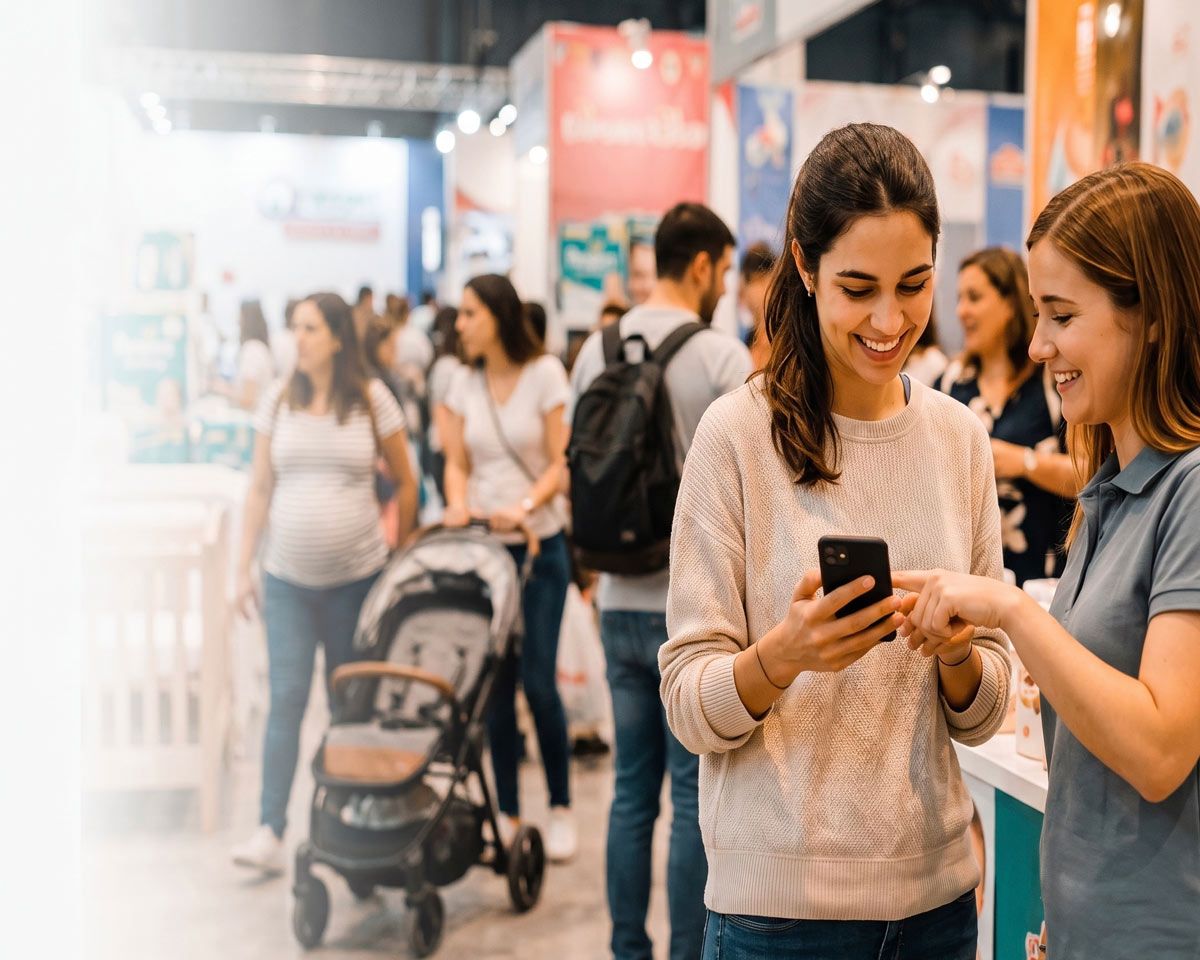 Visitantes en Ahora Mamá Expo