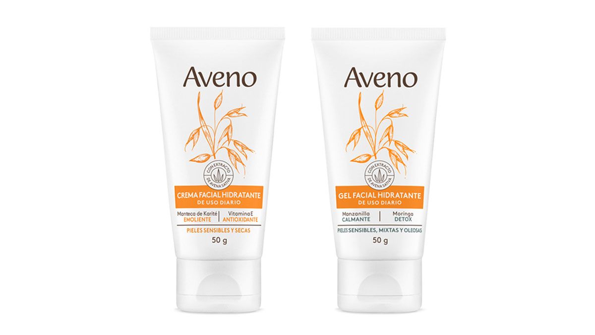 Aveno presenta su nueva línea facial: Crema Hidratante y Gel Hidratante