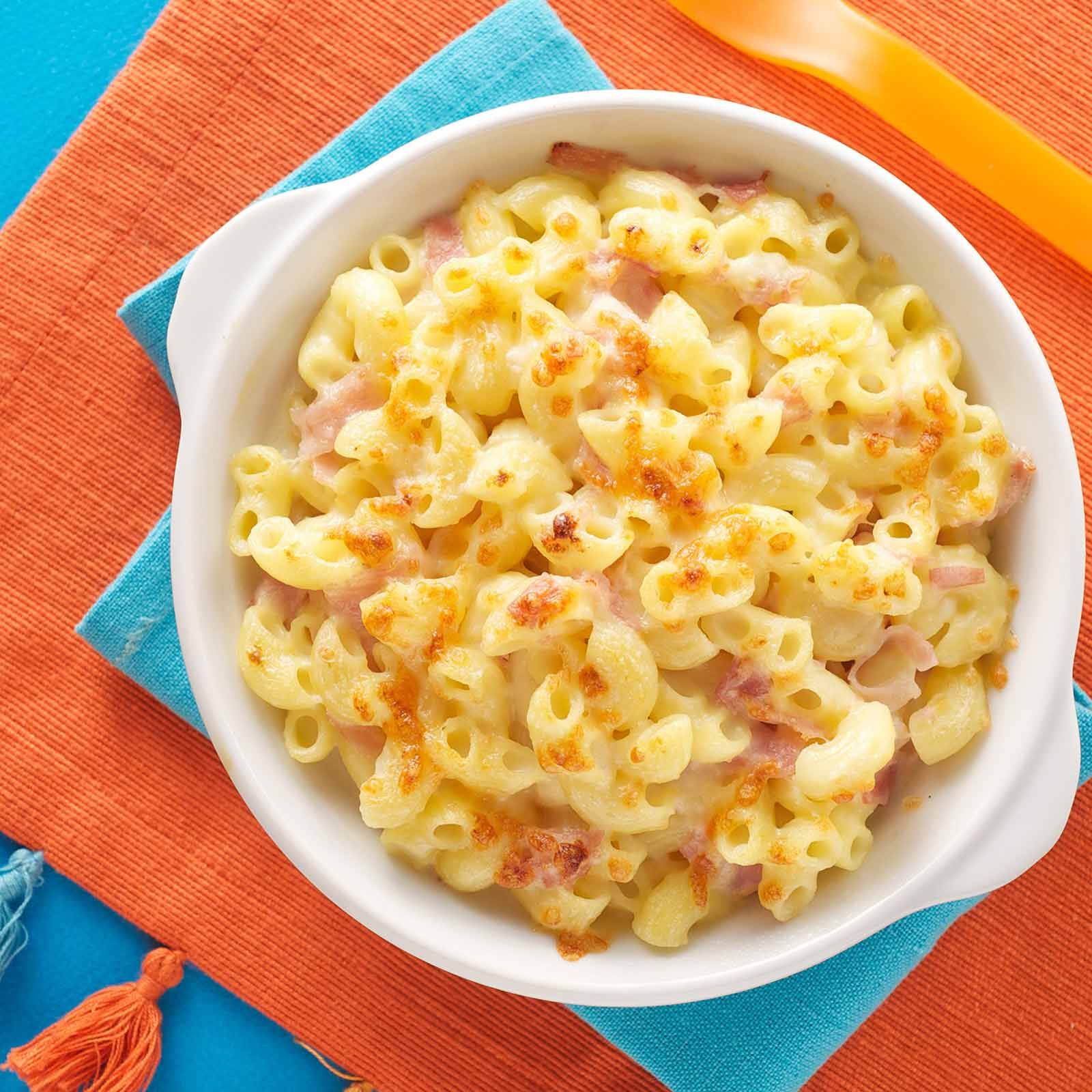 Macaroni and cheese gratinados