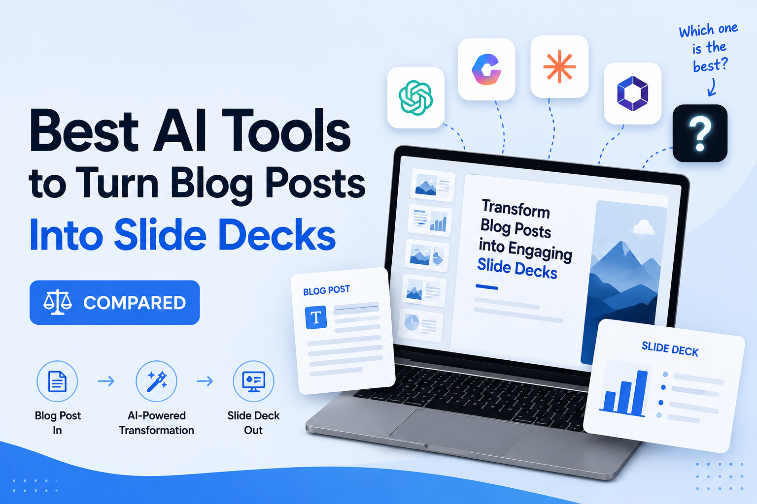 Best AI Tools to Turn Blog Posts Into Slide Decks (Compared)