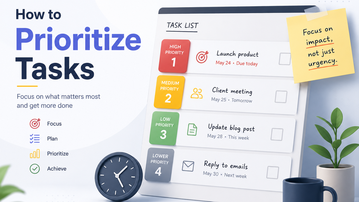 How to Prioritize Tasks When Everything Feels Important