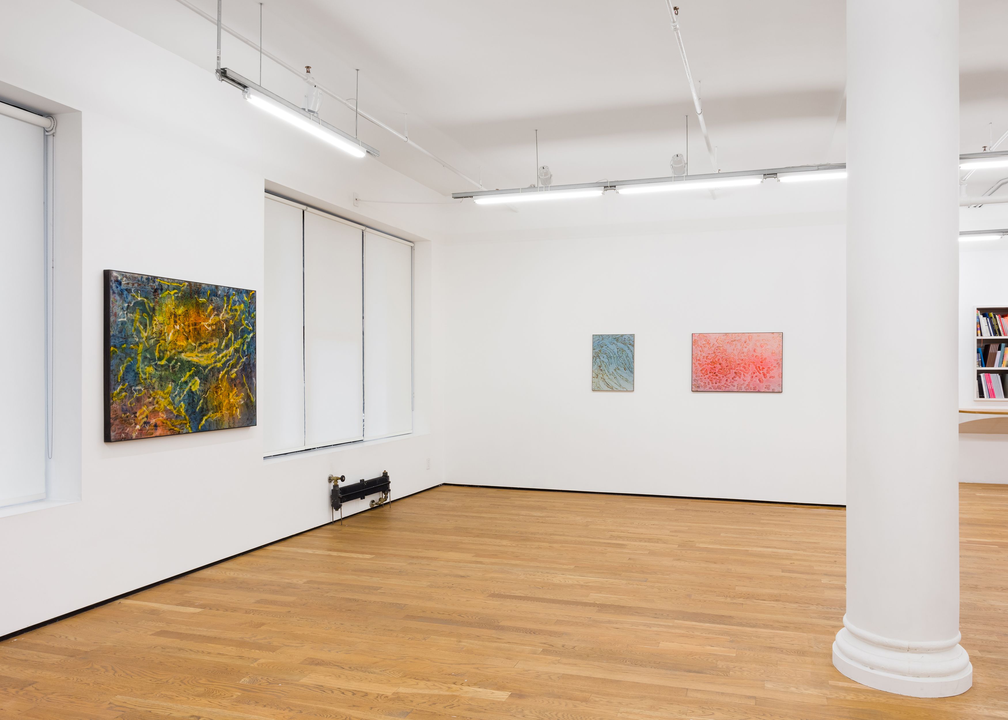 Gabriel Hartley, Waterwood, 2019, installation view, Foxy Production, New York