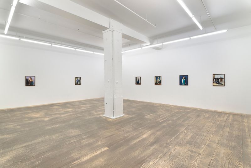 Simone Gilges, 2012, installation view, Foxy Production, New York