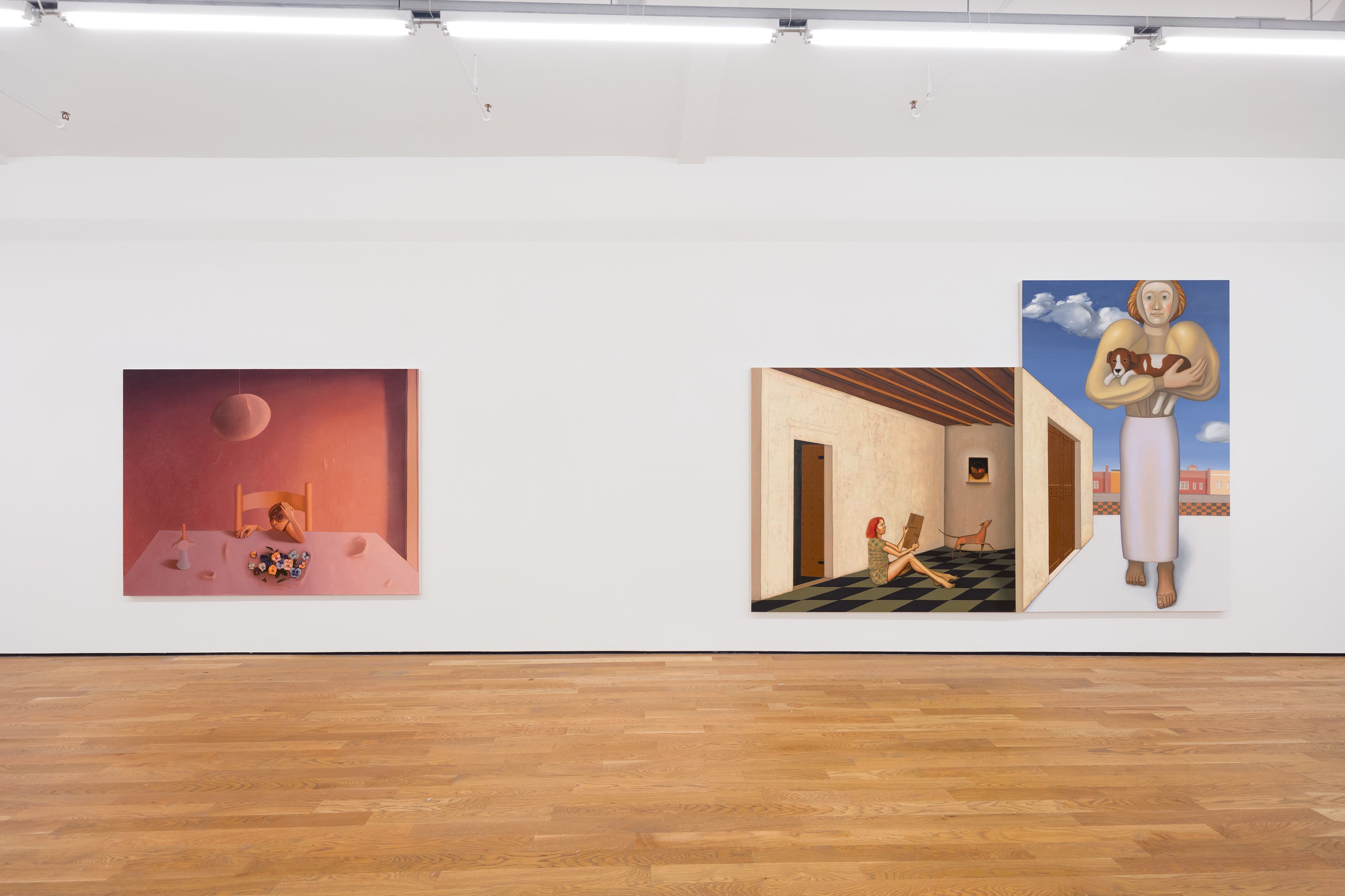 Anna Glantz, Cyclops, 2019, installation view, Foxy Production, New York