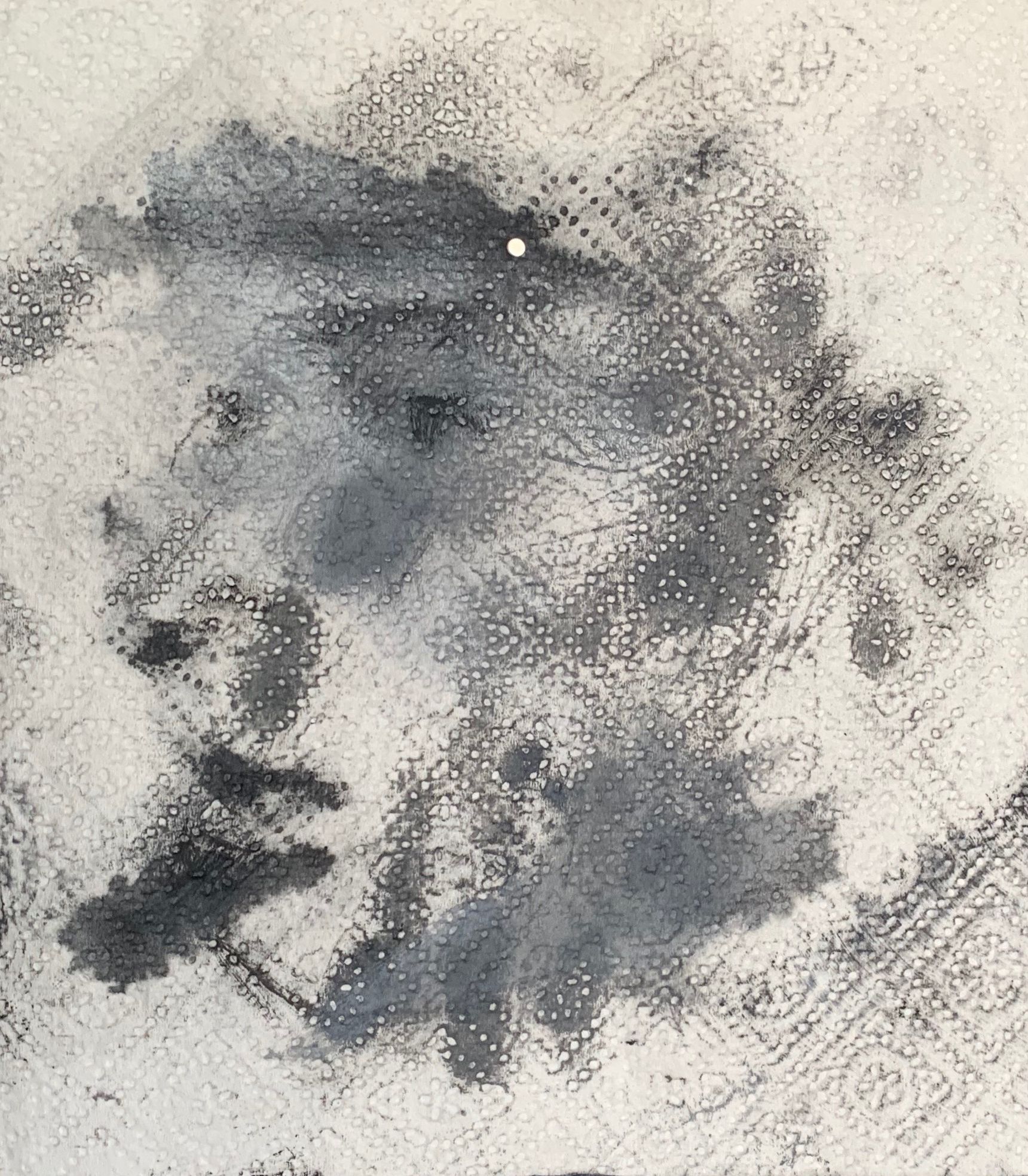 Rafal Bujnowski, Dirty Towel, 2019, oil on paper, 10 1/4 x 9 in. (26.04 x 22.86 cm), RB_FP4172