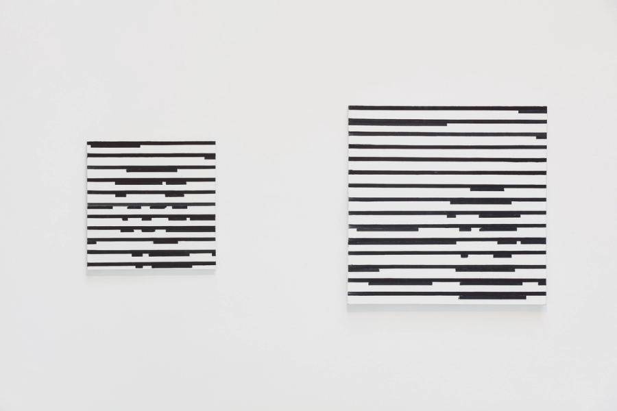 Rafal Bujnowski, New Works, 2021, installation view, Georg Kargl, Vienna. Photo: Kunst-Dokumentation