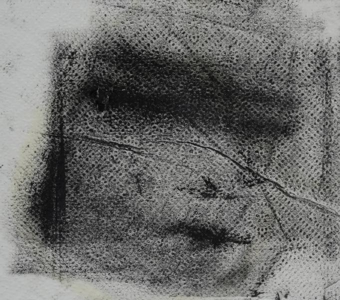 Rafal Bujnowski, Dirty Towel, 2019, oil on paper, 10 1/4 x 9 in. (26.04 x 22.86 cm)