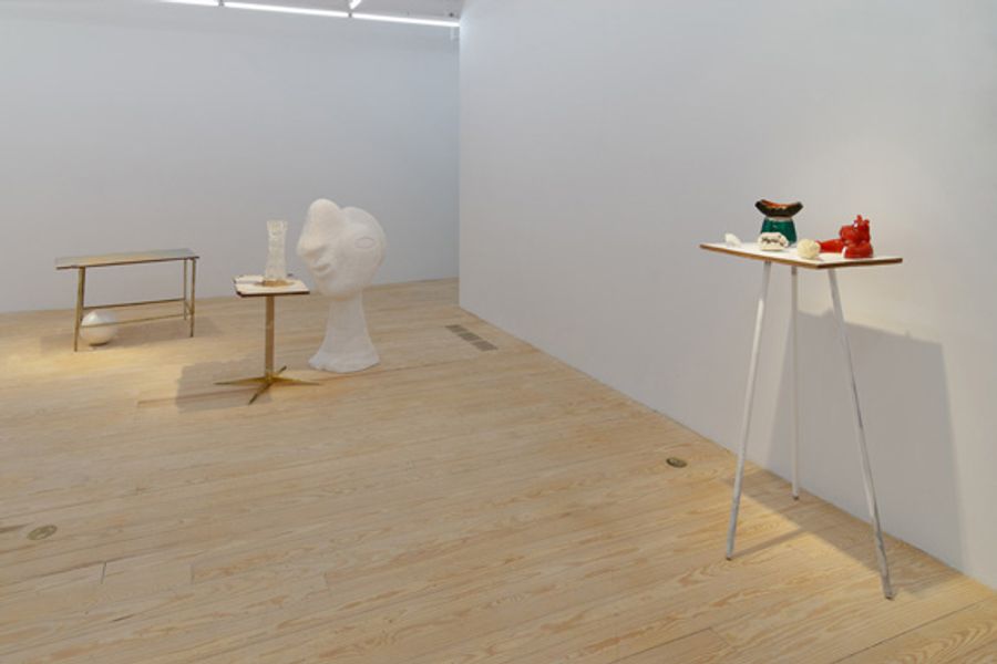 Installation view, Foxy Production, New York. Photo by Mark Woods.