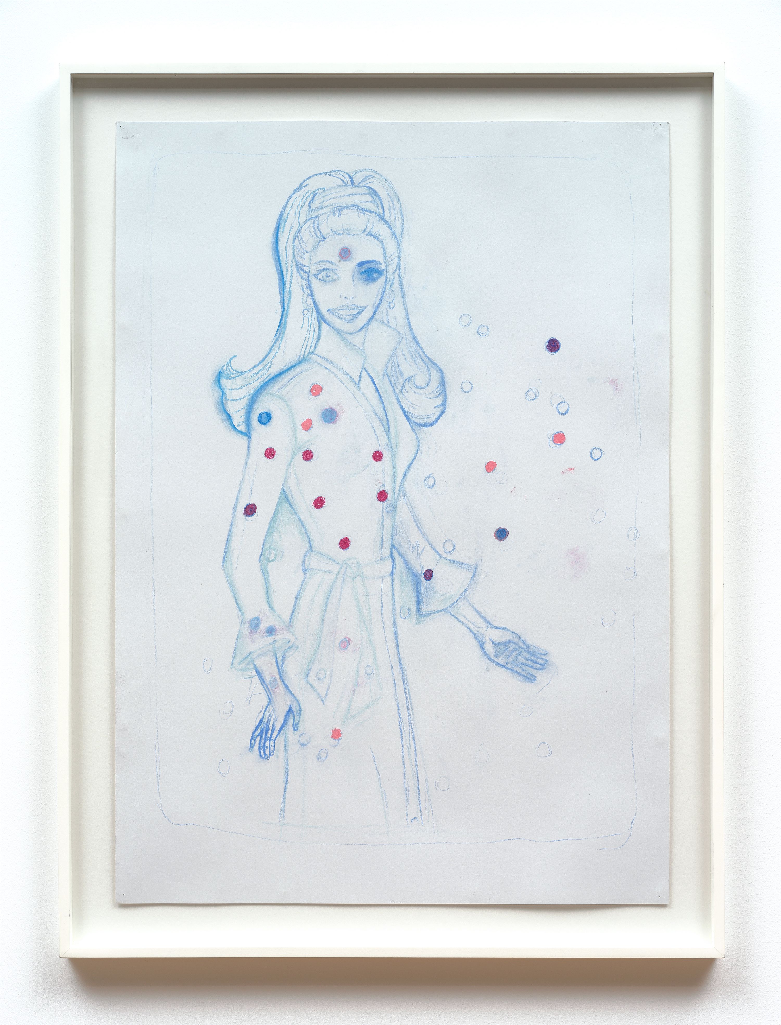 Ellen Cantor, TBT, no date, pencil on paper, 32 x 22 in. (81.28 x 55.88 cm)