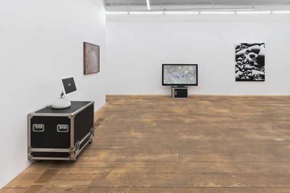 Highways Connect and Divide, 2011, installation view, Foxy Production, New York