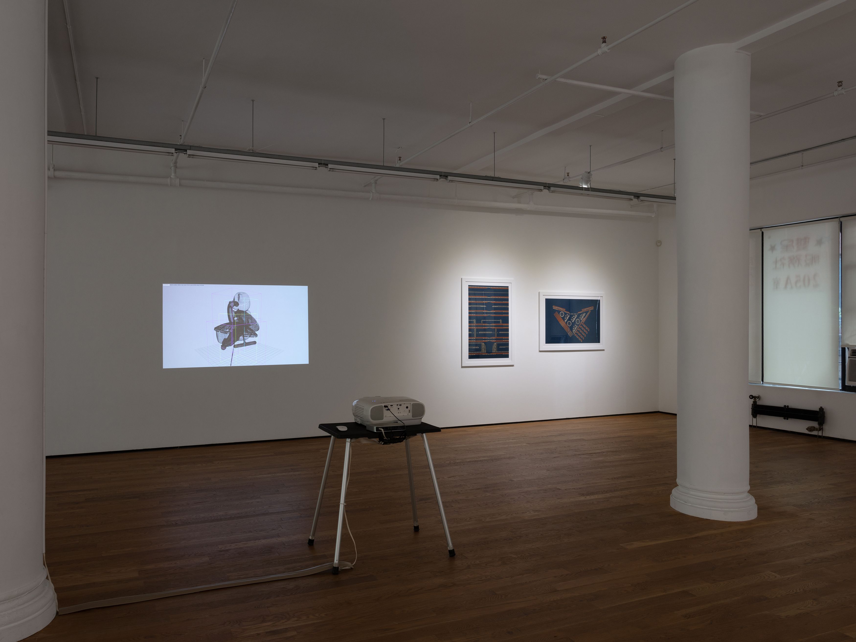 Graphica, 2020, installation view, Foxy Production, New York