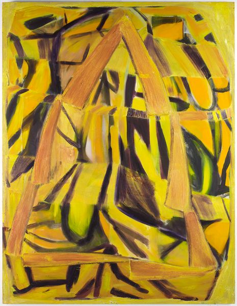 Gabriel Hartley, Crimp, 2010, oil, acrylic, ink, and spray paint on canvas, 102 2/8 x 78 7/8 in. (260 x 200 cm.,) GH_FP1525