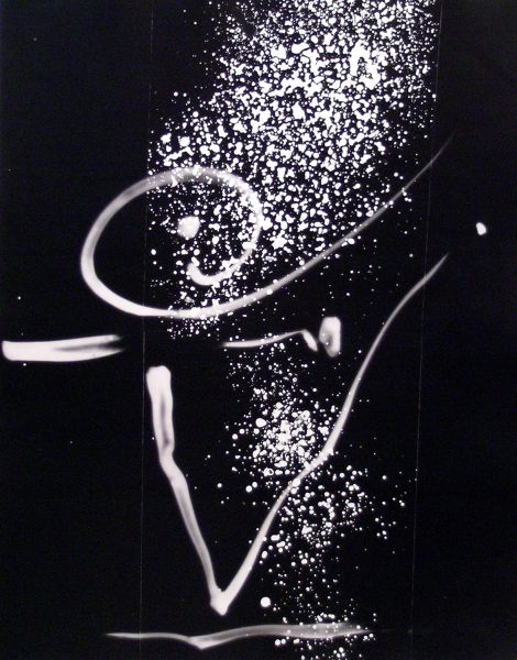 Gÿorgy Kepes, Graphic Acrobat, 1972, photogram, 20 x 16 in.