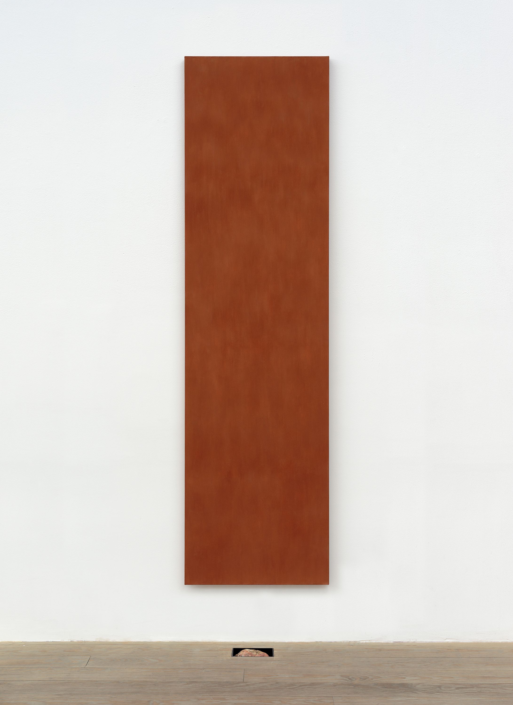 Michael Wang, Hong Kong, 2015, Hong Kong sandstone, binder, linen, 70 x 19 and 5 3/16 x 3 5/8 x 2 3/8 in.