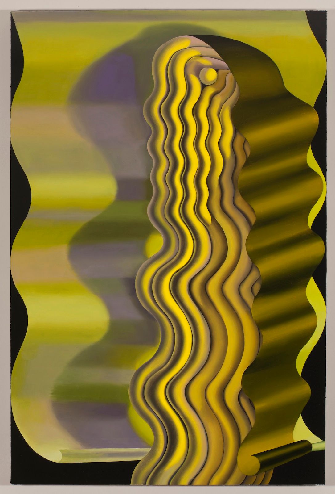 Sascha Braunig, Shade, 2014, oil on linen over panel, 30 x 20 in. 