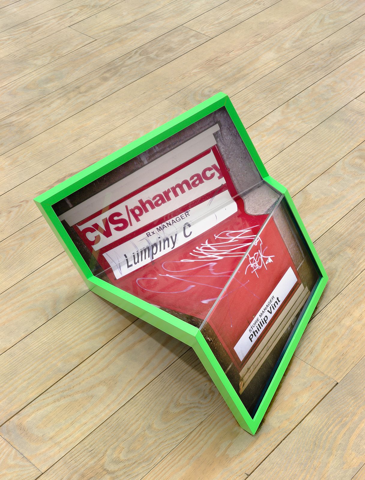 Borna Sammak, Lumpiny C, 2012, cell phone photo, framed, 22 × 17 × 13 in.