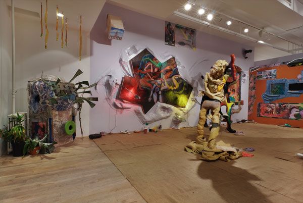 Bobo's on 27th, 2008, installation view, Foxy Production, New York