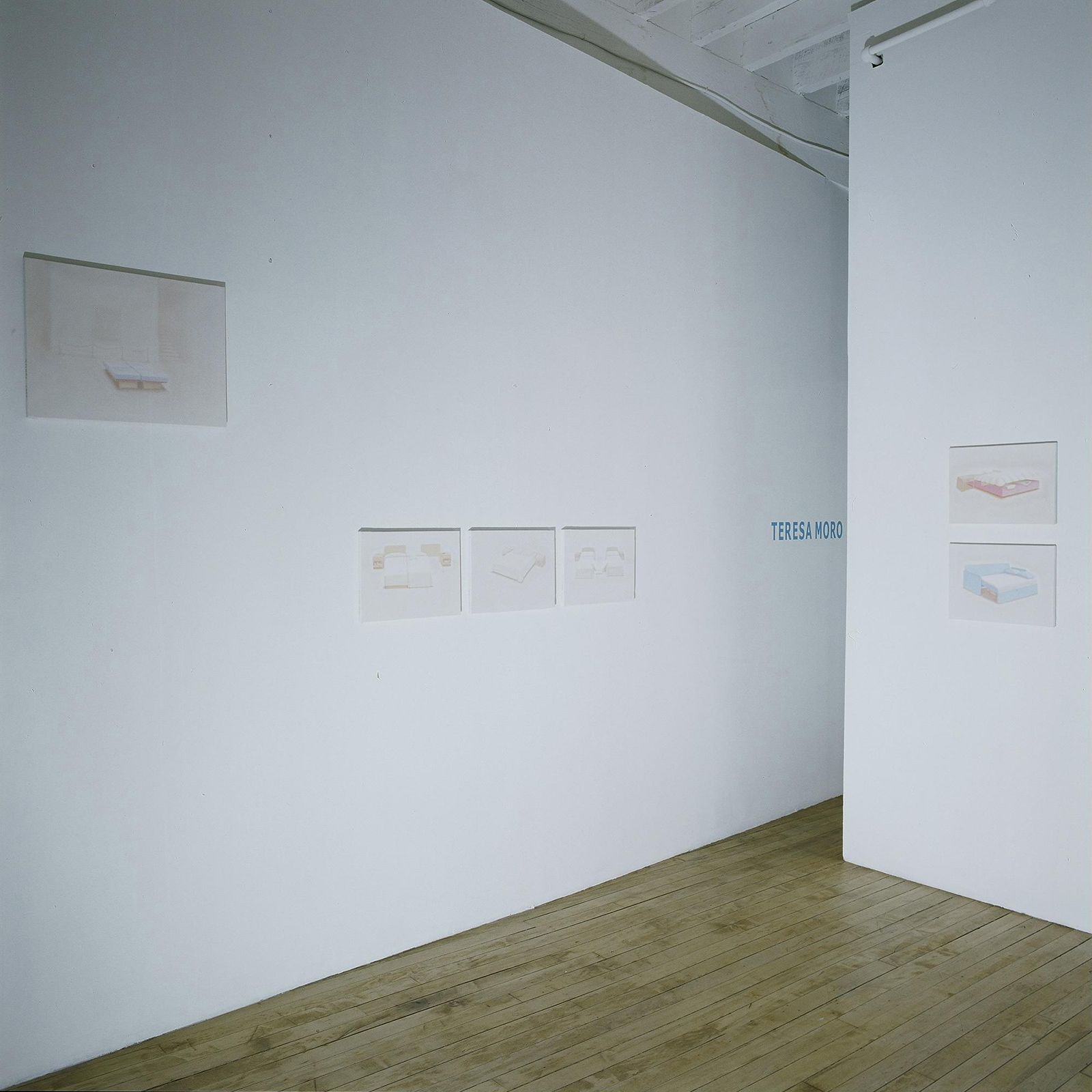Teresa Moro, 2003, installation view, Foxy Production, New York