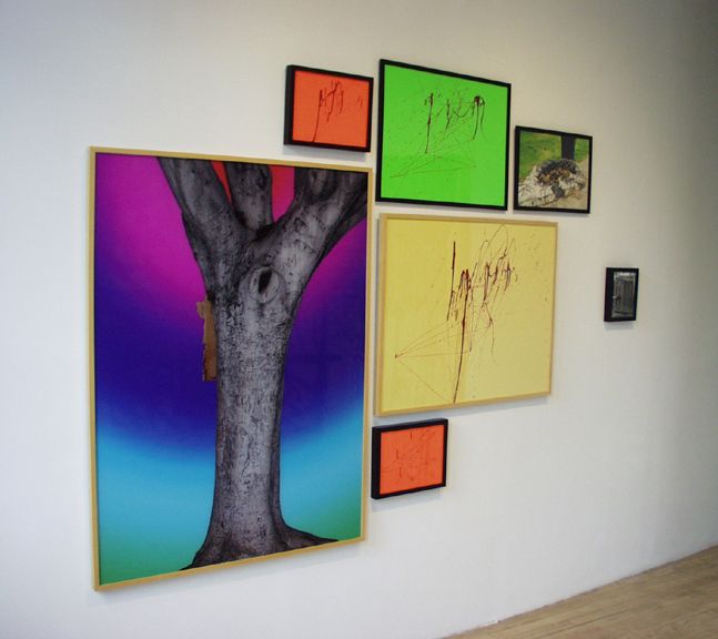 Sterling Ruby, 2004, installation view, Foxy Production, New York