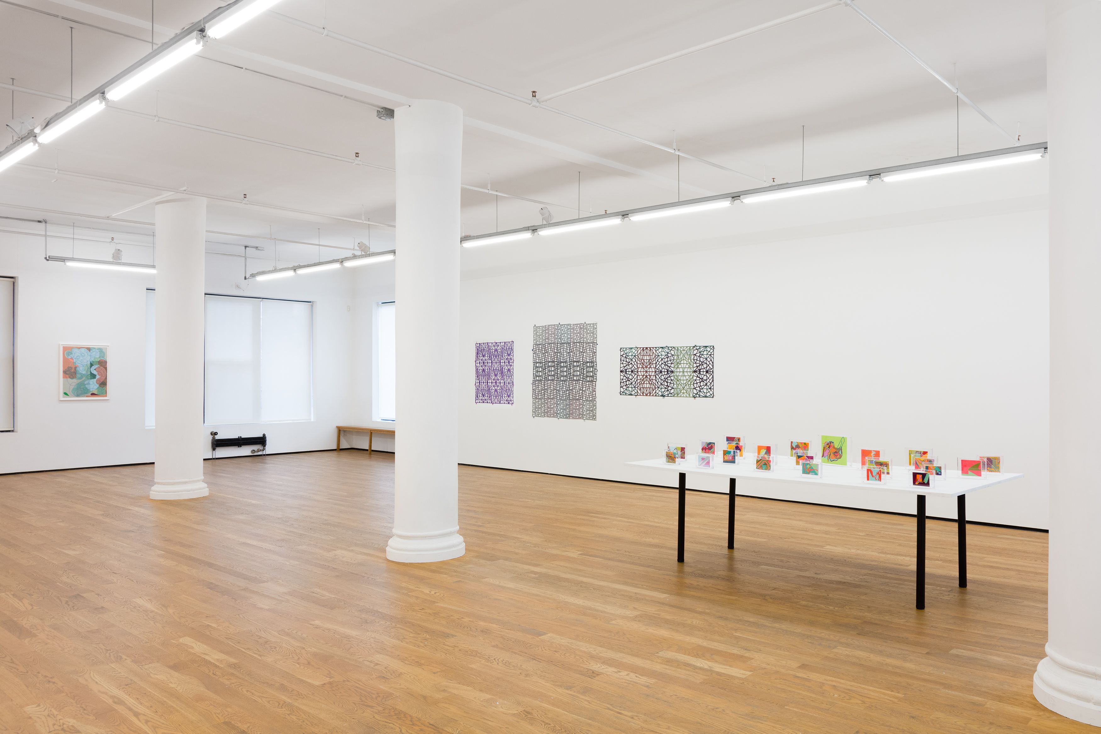 Threads, 2021, installation view, Foxy Production, New York