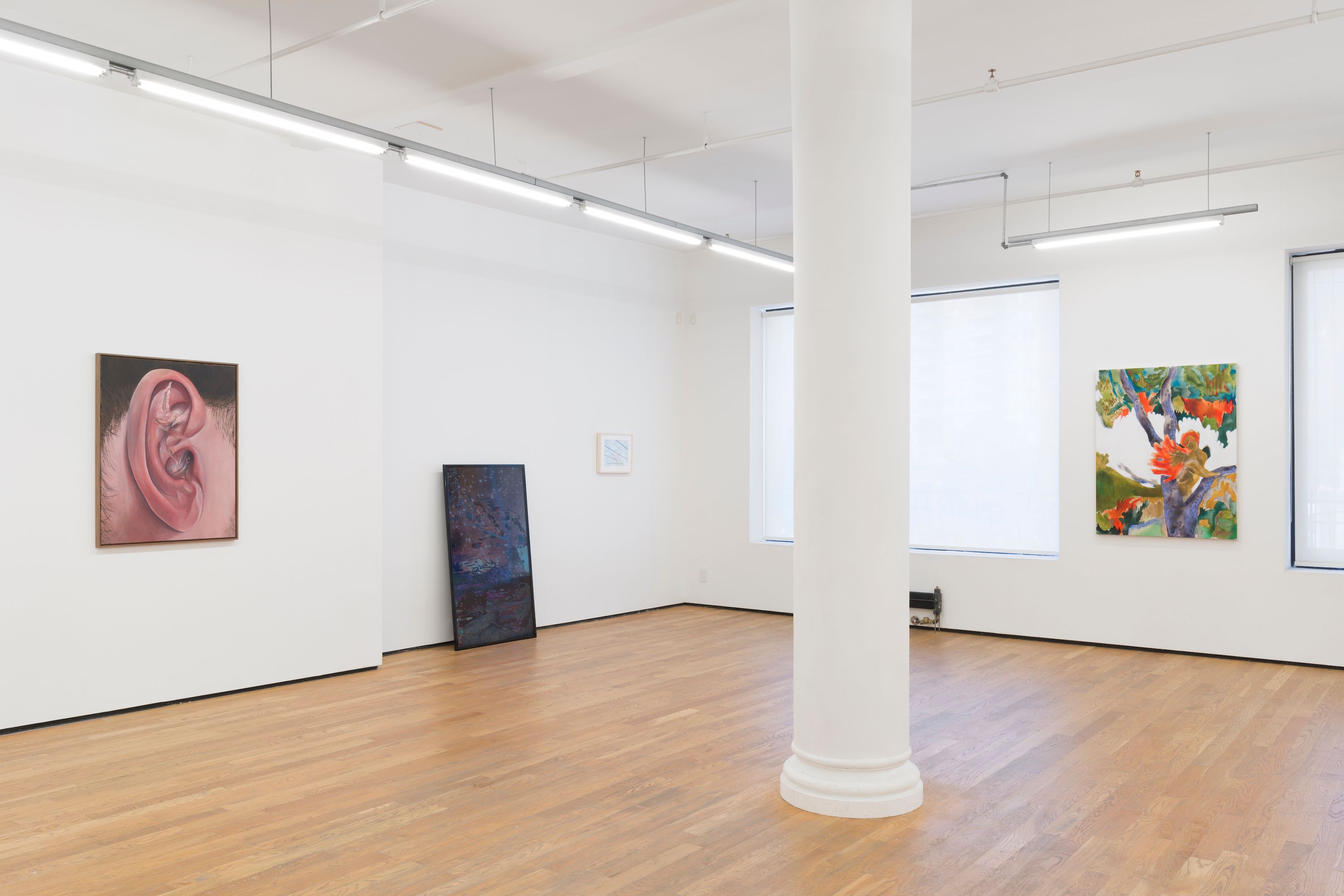 At Land, 2022, installation view, Foxy Production, New York