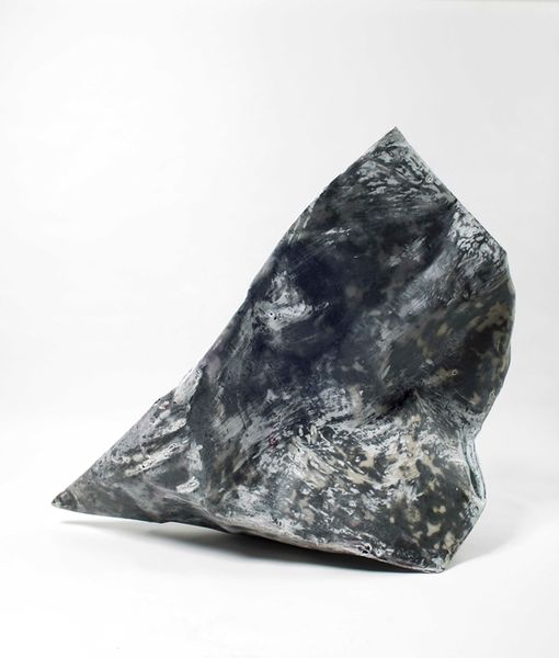 Gabriel Hartley, Peak, 2010, paper, resin, slate powder, paint, 50 2/5 x 61 2/5 x  32 1/5 in. (128 x 156 x 82 cm.,) GH_FP1547