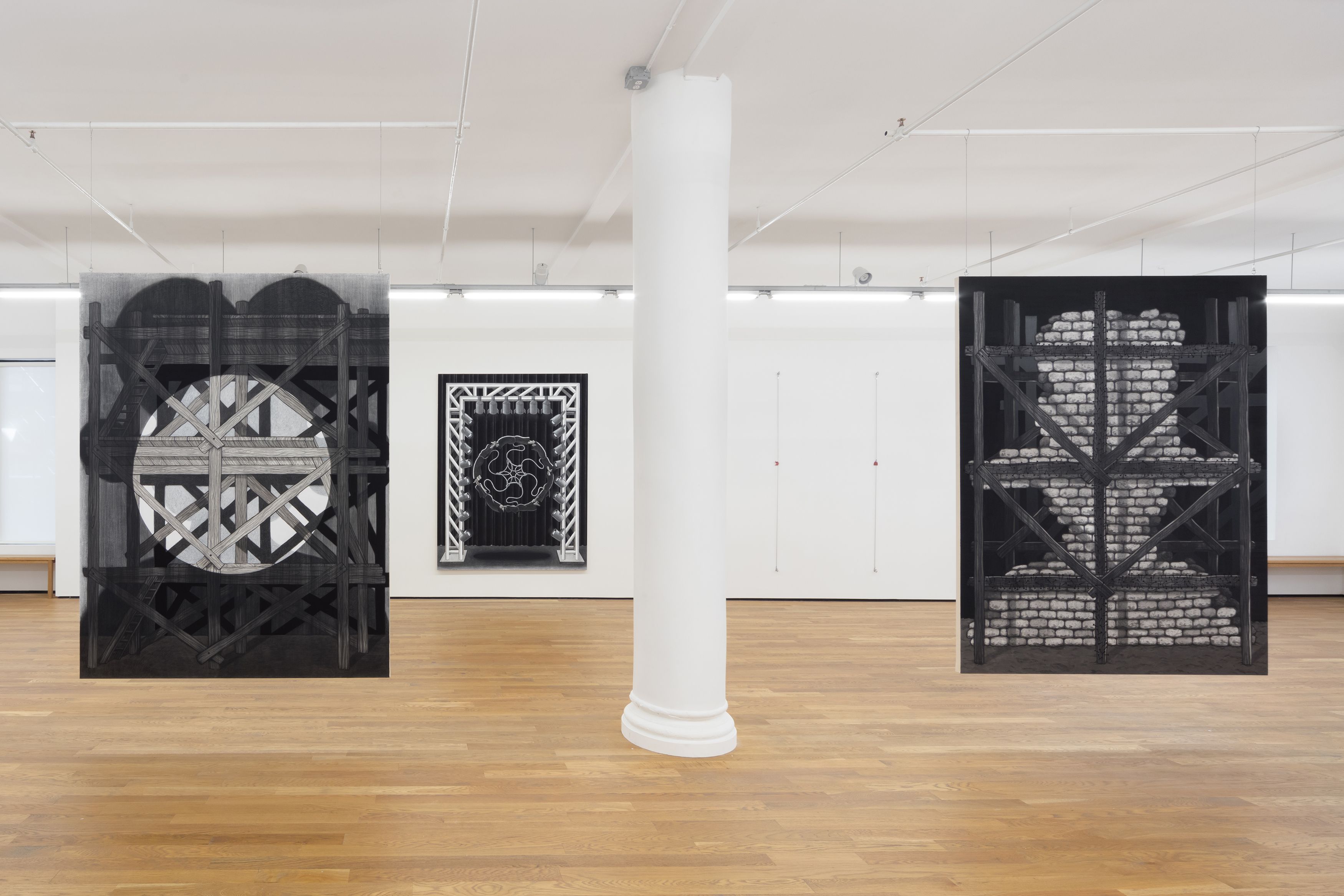 Cindy Ji Hye Kim, Verses from the Apocalypse, 2019, installation view, Foxy Production, New York