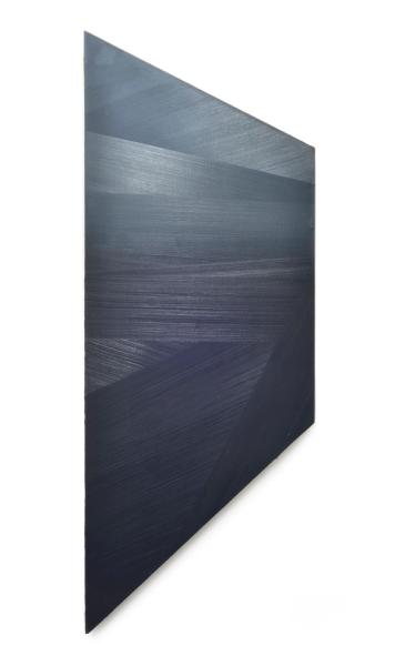 Rafal Bujnowski, Landscape Perspective, 2012, oil on canvas, 68 8/10 x 26 1/3 in. (175 x 67 cm)