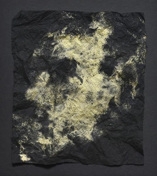 Rafal Bujnowski, Drunkard, 2018, oil paint on paper towel, framed, 12 x 10 3/4 x 2 in. (30.5 x 27.5 x 5 cm) from the series Drunkards, 2018