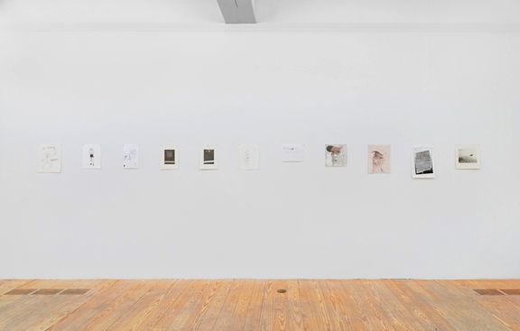 The Pencil Show, 2010, installation view, Foxy Production, New York